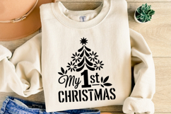 My 1st Christmas Svg | Christmas svg | Shirt Svg Product Image 4