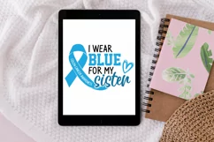 Colon Cancer svg, Colon cancer ribbon Product Image 3