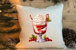 Christmas Wine Cup Sublimation Clipart Product Image 4
