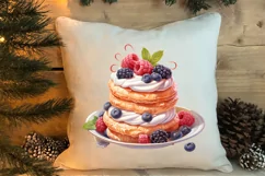 Parisian Christmas Clipart, Parisian Christmas Sublimation Product Image 4