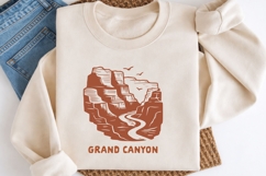 Grand Canyon National Park SVG | Canyon Illustration Product Image 2