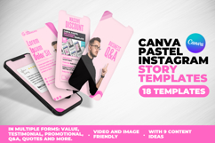 Canva Pastel Social Media Template Bundle Product Image 4