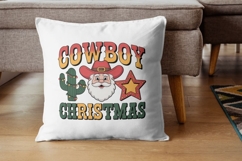 Ho Ho Howdy Cowboy Christmas Quotes &amp; Western Holiday PNG Pa Product Image 4