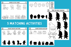 Dwarf coloring games, activities, coloring pages for kids Product Image 4