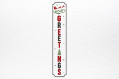 Christmas Vintage Porch Sign SVG Product Image 4