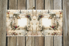 Vintage Christmas | 4 Retro Sublimation Mug designs p Product Image 4