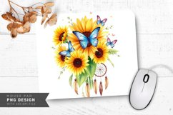 Radiant Pastel Beauty Mouse Pad PNG Design Product Image 1