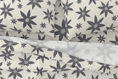 Monochrome Floral Seamless Pattern Product Image 4