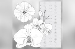 130 Procreate Flowers Stamp Brushes Product Image 10