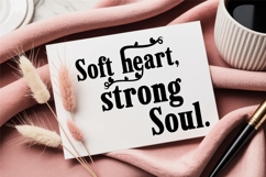 Cordavia Bold Swash Font | Decorative Serif Font Product Image 3