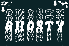 Birdsun Melted Stacked - Playful Drippy Font Product Image 3