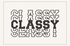 Norwester Stacked - Bold Varsity Block Font Product Image 3