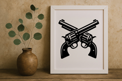 Cowboy Silhouette SVG Product Image 1