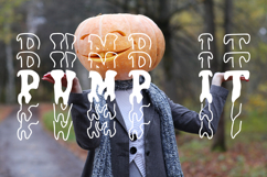 Birdsun Halloween Stacked - Spooky &amp; Playful Display Font Product Image 3
