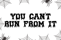 Norwester Ghost - Haunted Varsity Font Product Image 3