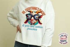 Funny Sarcasm Sublimation design PNG Quote Animal Product Image 3