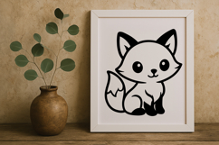 Adorable Cute Animal SVG EPS DXF PNG Product Image 2
