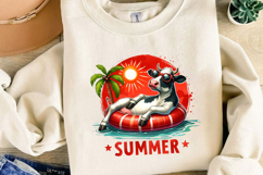 Funny Cow Summer Sublimation, Summer Png Product Image 4
