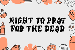 Birdsun Halloween - Spooky Fun Display Font Product Image 3