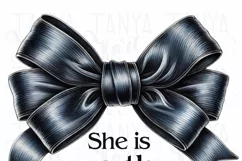 She Is Worthy PNG | Proverbs 31 Christian Graphic Product Image 2