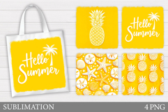 Summer Tote Bag Design. Sea Tote Bag Sublimation Product Image 1