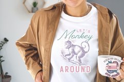 Summer Sublimation design Quote Retro Animals Sarcastic PNG Product Image 3