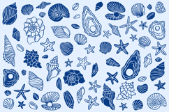 Hand Drawn Seashell Clipart | Whimsical Coastal SVG, PNG Product Image 2