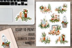 Christmas printable stickers / Christmas stickers PNG Product Image 2