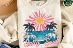 Salty Soul Sublimation, Retro Summer Png Product Image 4