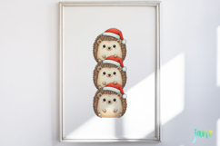 Cute Christmas Animals Stacks PNG Product Image 2