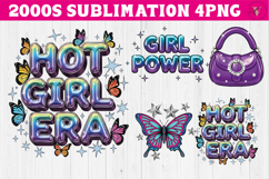 Retro 2000s sublimation bundle | Y2K Christmas PNG Product Image 18