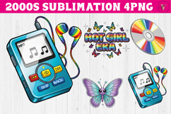 Retro 2000s sublimation bundle | Y2K Christmas PNG Product Image 20