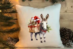 Christmas Farm Animals Clipart, Christmas PNG Product Image 4