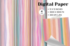 Stripe Pattern Background Gift Wrap Wallpaper Digital Paper Product Image 1