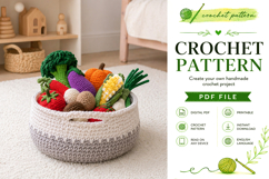 Crochet Vegetable Toys Pattern Bundle PDF Product Image 11