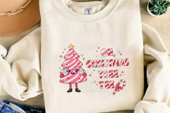 Cute Candy Cane Christmas Tree Sublimation, Christmas Png Product Image 4