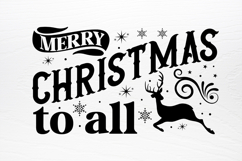 Vintage Christmas Sign SVG Product Image 4