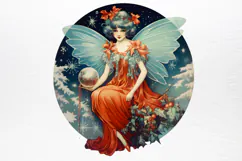 Vintage Christmas Cinema Clipart PNG Product Image 4
