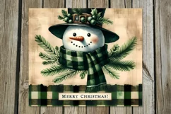 Xmas Snowman | retro Christmas Skinny tumbler sublimation Product Image 4