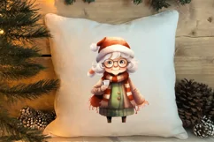 Hand Drawn Cozy Christmas Clipart, Christmas PNG Product Image 4