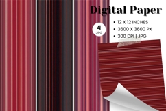 Stripe Pattern Background Gift Wrap Wallpaper Digital Paper5 Product Image 1