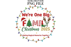 Family Christmas png design for T-shirts Product Image 1