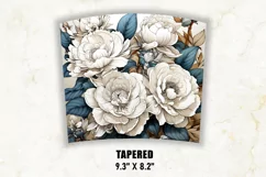 Camellia & Ruta Graveolen Flower Tumbler Wrap Product Image 4