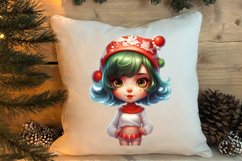 Cute Christmas Set Sublimation Clipart, Christmas PNG Product Image 4