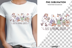Spring goose png design for T-shirts Product Image 4