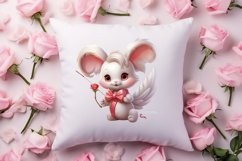 Adorable Animals Cupid Valentine Clipart sublimation Product Image 4