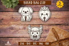 Bread bag clip Kitchen svg Bundle Laser Engraving Product Image 3