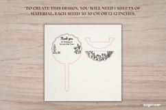 Teacher Gift Card Holder Laser Cut | Glowforge | SVG Product Image 2