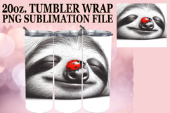 Cheerful Reflections 20oz tumbler wrap, Cute Animals Product Image 1