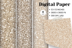 gold glitter Background Wallpaper Sparkles Digital Paper_72 Product Image 1